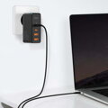 Baseus Travel Charger GaN2 Pro Quick wall charger C+C+U+U, PD 3.0, QC 4.0+, 100W EU Black (CCGAN2P-L01)