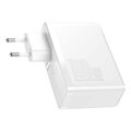 Baseus Travel Charger GaN2 Pro Quick wall charger C+C+U+U, PD 3.0, QC 4.0+, 100W EU White (CCGAN2P-L02)