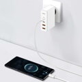 Baseus Travel Charger GaN2 Pro Quick wall charger C+C+U+U, PD 3.0, QC 4.0+, 100W EU White (CCGAN2P-L02)