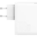 Baseus Travel Charger GaN5 Pro Quick wall charger C+U, PD3.0, QC4.0 +, AFC, 100W EU White (CCGP090202)