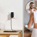 Baseus Travel Charger GaN5 Pro Quick wall charger C+U, PD3.0, QC4.0 +, AFC, 100W EU White (CCGP090202)