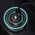Baseus Car Charger Golden Contactor Pro Fast Type C / USB 40W, PD 3.0, QC 4.0+ SCP, FCP, AFC, Blue (CCJD-03)