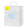 Baseus Wireless Charger Magnetic Simple Mini3, 15W, Blue (CCJJ040303)