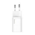 Baseus Travel Charger Super Si 1C Quick Charger 25W EU White (CCSP020102)