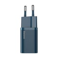Baseus Travel Charger set Super Si 1C PD Fast charger 20W Blue EU (CCSUP-B03)
