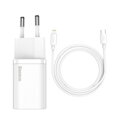 Baseus Travel Charger Super Si 1C Quick Charger PD 30W EU White (CCSUP-J02)