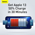 Baseus Travel Charger Compact Quick Charger U+U+C PD3.0, QC 3.0 30W EU White (CCXJ-E02)