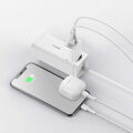 Baseus Travel Charger Compact wall Charger U+U, 10.5W EU White (CCXJ010202)