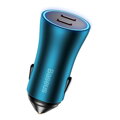 Baseus Car Charger Golden Contactor Pro fast Charger C+C 40W Blue (CGJP000003)