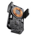 Baseus Car Mount Wireless Charger Wisdom Auto Alignment Air Outlet base QI 15W Black (CGZX000001)
