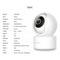 Xiaomi IMILAB C21 Home Security Camera 360 2.5K White EU CMSXJ38A