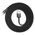 Baseus Lightning Cafule Cable 1.5A 2m Gray + Black (CALKLF-CG1)
