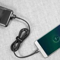 Baseus Micro USB Cafule Cable 2.4A 0.5m Gray + Black (CAMKLF-AG1)