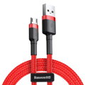 Baseus Micro USB Cafule Cable 2.4A 1m Red + Red (CAMKLF-B09)
