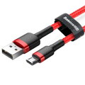 Baseus Micro USB Cafule Cable 2.4A 1m Red + Red (CAMKLF-B09)