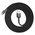 Baseus Micro USB Cafule Cable 1.5A 2m Gray + Black (CAMKLF-CG1)