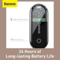 Baseus Home Comfort Reading Mini Clip Lamp + charing cable, 400 mAh, 4000K, 3W Dark Gray (DGRAD-0G)
