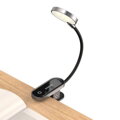 Baseus Home Comfort Reading Mini Clip Lamp + charing cable, 400 mAh, 4000K, 3W Dark Gray (DGRAD-0G)