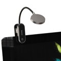 Baseus Home Comfort Reading Mini Clip Lamp + charing cable, 400 mAh, 4000K, 3W Dark Gray (DGRAD-0G)