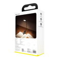 Baseus Home Comfort Reading Mini Clip Lamp + charing cable, 400 mAh, 4000K, 3W Dark Gray (DGRAD-0G)