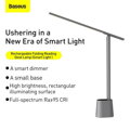 Baseus Home Smart Eye Series Charging Folding Reading Desk Lamp 2200 mAh (Smart Light) 5W Gray (DGZG-0G)