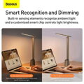 Baseus Home Smart Eye Series Charging Folding Reading Desk Lamp 2200 mAh (Smart Light) 5W Gray (DGZG-0G)