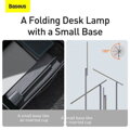 Baseus Home Smart Eye Series Charging Folding Reading Desk Lamp 2200 mAh (Smart Light) 5W Gray (DGZG-0G)