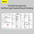 Baseus Home Smart Eye Series Charging Folding Reading Desk Lamp 2200 mAh (Smart Light) 5W Gray (DGZG-0G)