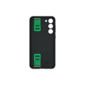 Samsung Galaxy S23 Plus Silicone Case Gripped with Back Strap Black (EF-GS916TBEGWW)