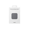 Samsung Wireless Charger Pad with travel charger EP-P2400 Black EU (EP-P2400TBEGEU)
