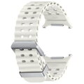 Samsung Galaxy Watch Ultra Marine Band Strap, White Sand (ET-SNL70MWEGEU)