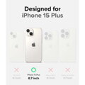 Ringke iPhone 15 Plus Case Fusion Bold Clear/ Black