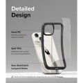 Ringke iPhone 15 Plus Case Fusion Bold Clear/ Black