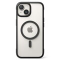 Ringke iPhone 15 Plus Case Fusion Bold Magnetic Matte Clear/ Black