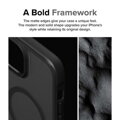 Ringke iPhone 15 Plus Case Fusion Bold Magnetic Matte Clear/ Black
