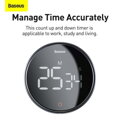 Baseus Home Heyo Pro rotation countdown timer Dark gray (FMDS000013)