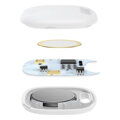 Baseus Home Intelligent T2 Pro Keychain Wireless Key and Other Object Finder BT 5.0 White (FMTP000002)
