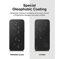 Ringke iPhone 15 Plus Screen Protector Premium Tempered Glass 9H with installation jig Transparent