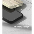Ringke iPhone 15 Plus Screen Protector Premium Tempered Glass 9H with installation jig Transparent