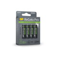 GP Battery (AA) Rechargable RECYKO+ Pro Fast Flash, NIMH R03, (4 batteries / blister), 2000mAh
