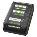 GP Battery Charger B361 with 4 Channels, 2600 mAh, 2.8V, Black EU