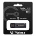 Kingston Pendrive 32GB IronKey Locker+50 USB 3.2 Black EU (IKLP50G2/32GB)