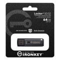 Kingston Pendrive 64GB IronKey Locker+50 USB 3.2 Black EU (IKLP50G2/64GB)