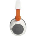 JBL JR460NC Bluetooth Wireless On-Ear Headphones for Kids with Noise Cancellation, White/ Brown EU