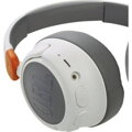 JBL JR460NC Bluetooth Wireless On-Ear Headphones for Kids with Noise Cancellation, White/ Brown EU