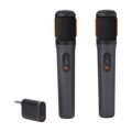 JBL PartyBox Wireless Microphone Set (2 Microphones, 1 Receiver) Black EU