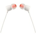 JBL Tune 110 In-Ear Headphones White EU