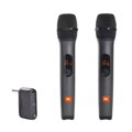 JBL Wireless Microphone Set (2 Microphones, 1 Receiver) Black EU