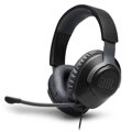 JBL Quantum 100 Wired On-Ear Gaming Headphones with mic Black EU - ONLY BOX DAMAGE