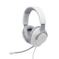 JBL Quantum 100 Wired On-Ear Gaming Headphones with mic White EU - ONLY BOX DAMAGE